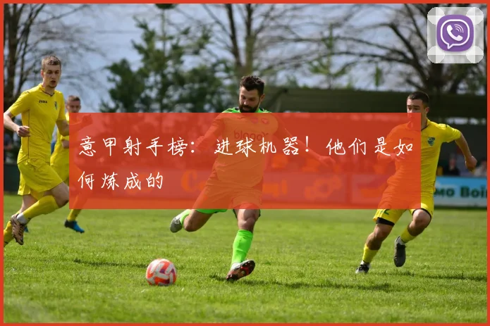 意甲射手榜:进球机器!他们是如何炼成的